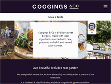 Tablet Screenshot of coggingsandco.com